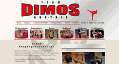 Desktop Screenshot of dimos-kickboxing.com
